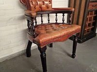 Eetkamerstoel chesterfield, gainsborogh , bruin - afbeelding 2 van  2