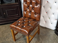 Eetkamerstoel chesterfield , gainsborough, bruin - afbeelding 1 van  5
