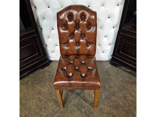 Eetkamerstoel chesterfield , gainsborough, bruin - afbeelding 3 van  5