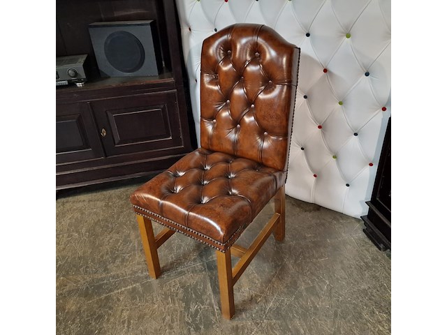 Eetkamerstoel chesterfield , gainsborough, bruin - afbeelding 5 van  5