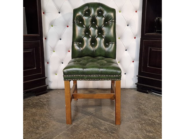 Eetkamerstoel chesterfield , gainsborough, groen - afbeelding 1 van  4