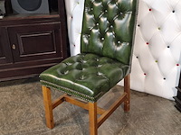 Eetkamerstoel chesterfield , gainsborough, groen - afbeelding 2 van  4