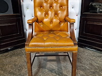 Eetkamerstoel chesterfield , gainsborough, oranje - afbeelding 1 van  5