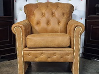 Eetkamerstoel chesterfield, scott, beige - afbeelding 1 van  4