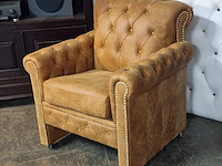 Eetkamerstoel chesterfield, scott, beige - afbeelding 3 van  4