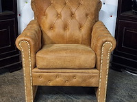 Eetkamerstoel chesterfield, scott, beige - afbeelding 4 van  4
