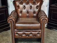 Eetkamerstoel chesterfield, scott, bruin - afbeelding 2 van  8