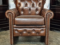 Eetkamerstoel chesterfield, scott, bruin - afbeelding 4 van  8