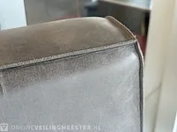 Eetkamerstoel lara - set van 2 het anker, antraciet - afbeelding 4 van  4