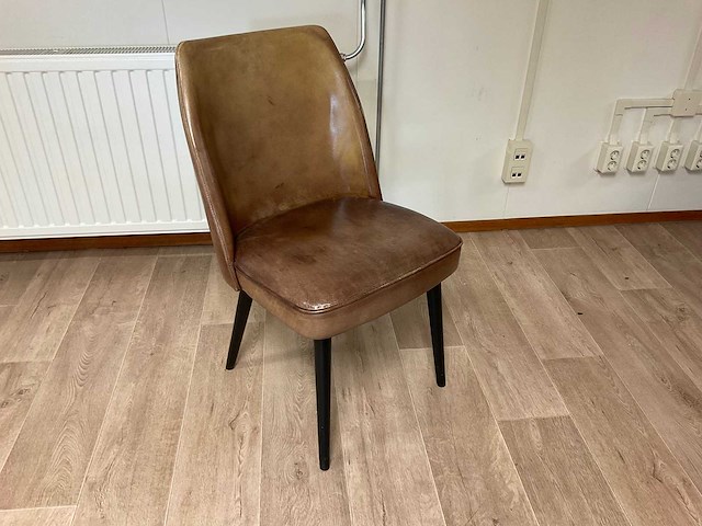 Eetkamerstoel leder - afbeelding 1 van  3