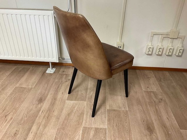 Eetkamerstoel leder - afbeelding 2 van  3