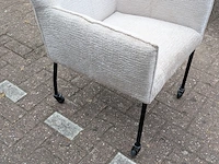 Eetkamerstoel richmond, zazuhome, beige - afbeelding 2 van  7