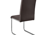 Eetkamerstoelen 4-delig vegas bruin - afbeelding 6 van  10