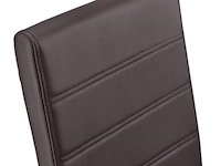 Eetkamerstoelen 4-delig vegas bruin - afbeelding 9 van  10