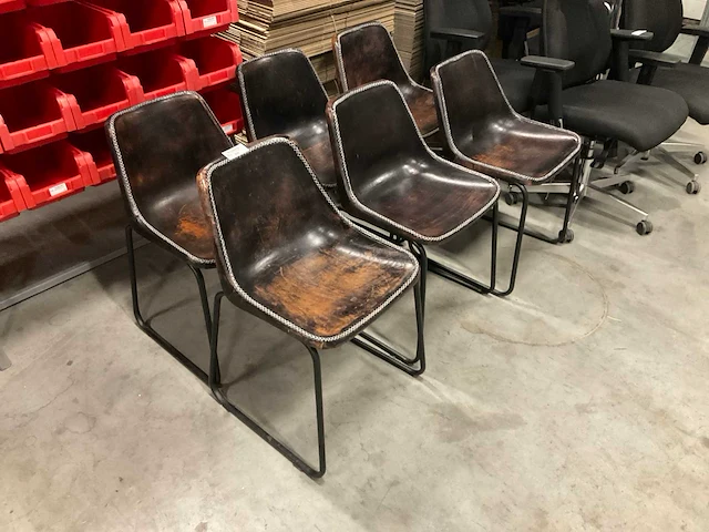 Eetkamerstoelen (6x) - afbeelding 1 van  3