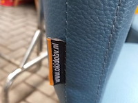 Eetkamerstoelen ( horeca stoelen - lederen zitting - 6 stuks - afbeelding 4 van  6