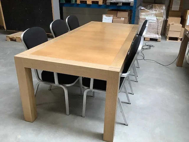 Eetkamertafel - vergadertafel - afbeelding 1 van  5