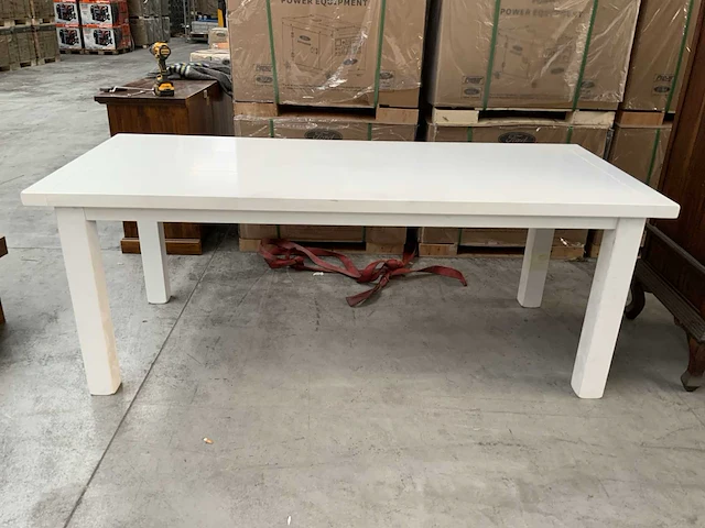 Eetkamertafel 2100x900x800mm - afbeelding 1 van  4