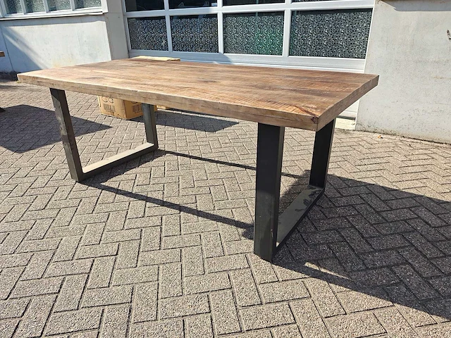 Eetkamertafel 220 cm u poot - afbeelding 6 van  12