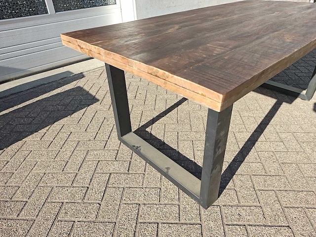 Eetkamertafel 220 cm u poot - afbeelding 10 van  12