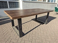 Eetkamertafel 220 cm u poot - afbeelding 1 van  12