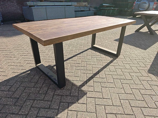 Eetkamertafel 220 cm u poot - afbeelding 8 van  12