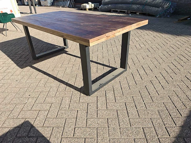 Eetkamertafel 220 cm u poot - afbeelding 9 van  12