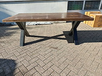 Eetkamertafel 220 cm x poot - afbeelding 5 van  12