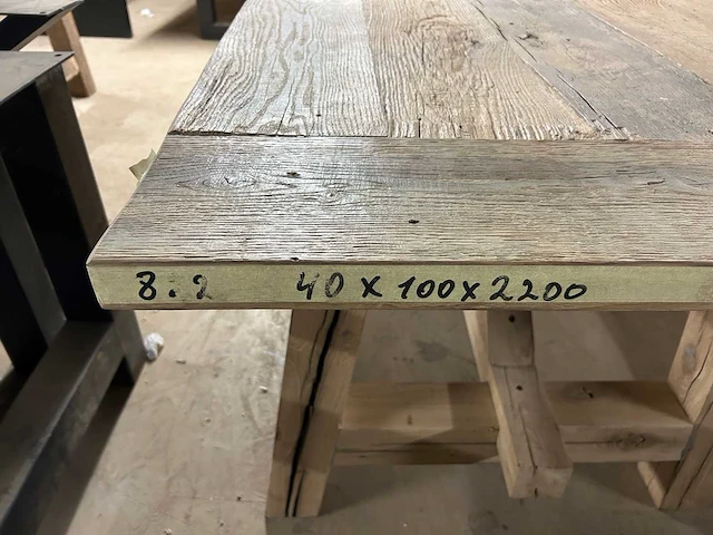 Eetkamertafel (220 x 100) - afbeelding 5 van  5