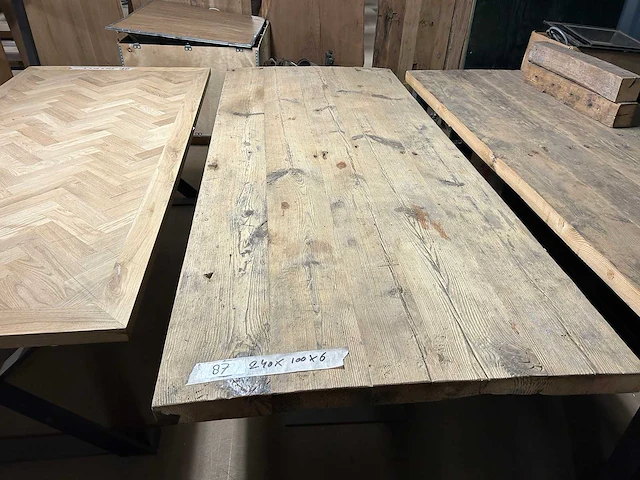 Eetkamertafel (240 x 100) - afbeelding 1 van  4