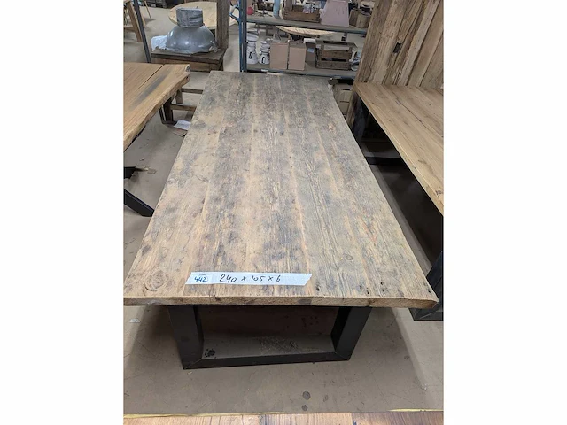 Eetkamertafel (240 x 105) - afbeelding 2 van  2