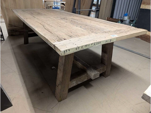 Eetkamertafel (250 x 102) - afbeelding 1 van  3