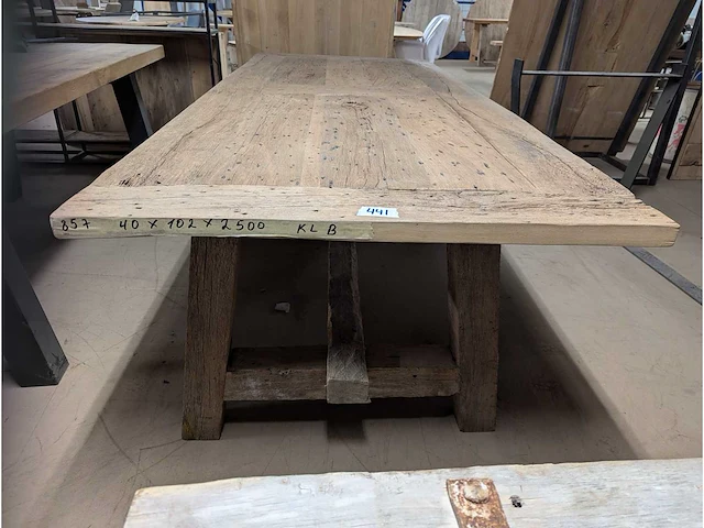 Eetkamertafel (250 x 102) - afbeelding 2 van  3