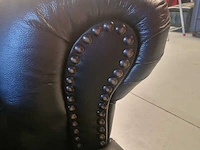 Eetkamertafel chesterfield, caleb, zwart - afbeelding 3 van  3