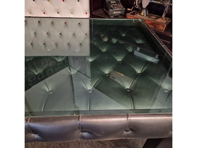 Eetkamertafel chesterfield, caleb, zwart - afbeelding 3 van  7