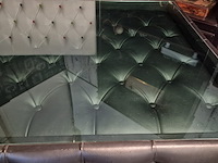 Eetkamertafel chesterfield, caleb, zwart - afbeelding 3 van  7