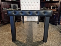 Eetkamertafel chesterfield, caleb, zwart - afbeelding 7 van  7