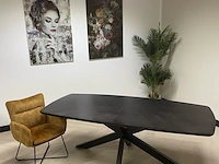 Eetkamertafel deens ovaal, zwart, 2024 - afbeelding 2 van  5