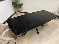 Eetkamertafel deens ovaal, zwart, 2024 - afbeelding 4 van  5