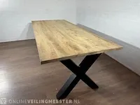 Eetkamertafel – mangohout – x – poot - afbeelding 2 van  7