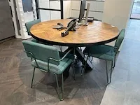 Eetkamertafel met 4 stoelen - afbeelding 1 van  5