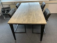 Eetkamertafel met 4 stoelen - afbeelding 2 van  10