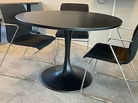 Eetkamertafel met 4 stoelen - afbeelding 2 van  4