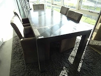 Eetkamertafel met 5 stoelen - afbeelding 1 van  2