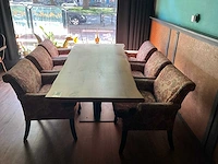 Eetkamertafel met 6 stoelen - afbeelding 2 van  7