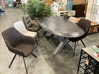 Eetkamertafel met 6 stoelen - afbeelding 2 van  7