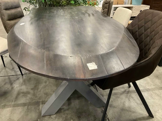 Eetkamertafel met 6 stoelen - afbeelding 5 van  7