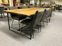Eetkamertafel met 6 stoelen - afbeelding 1 van  10