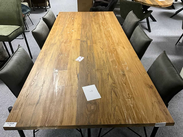 Eetkamertafel met 6 stoelen - afbeelding 7 van  10