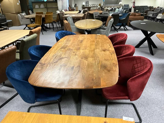 Eetkamertafel met 6 stoelen - afbeelding 3 van  9